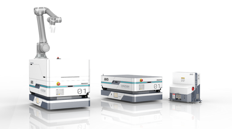 ng28南宫相信品牌力量數位開發的自主式移動機器人（AMR250M），搭配全向輪並結合AI演算法、2D LiDAR、3D攝影機等技術，協助客戶實現產線全自動化